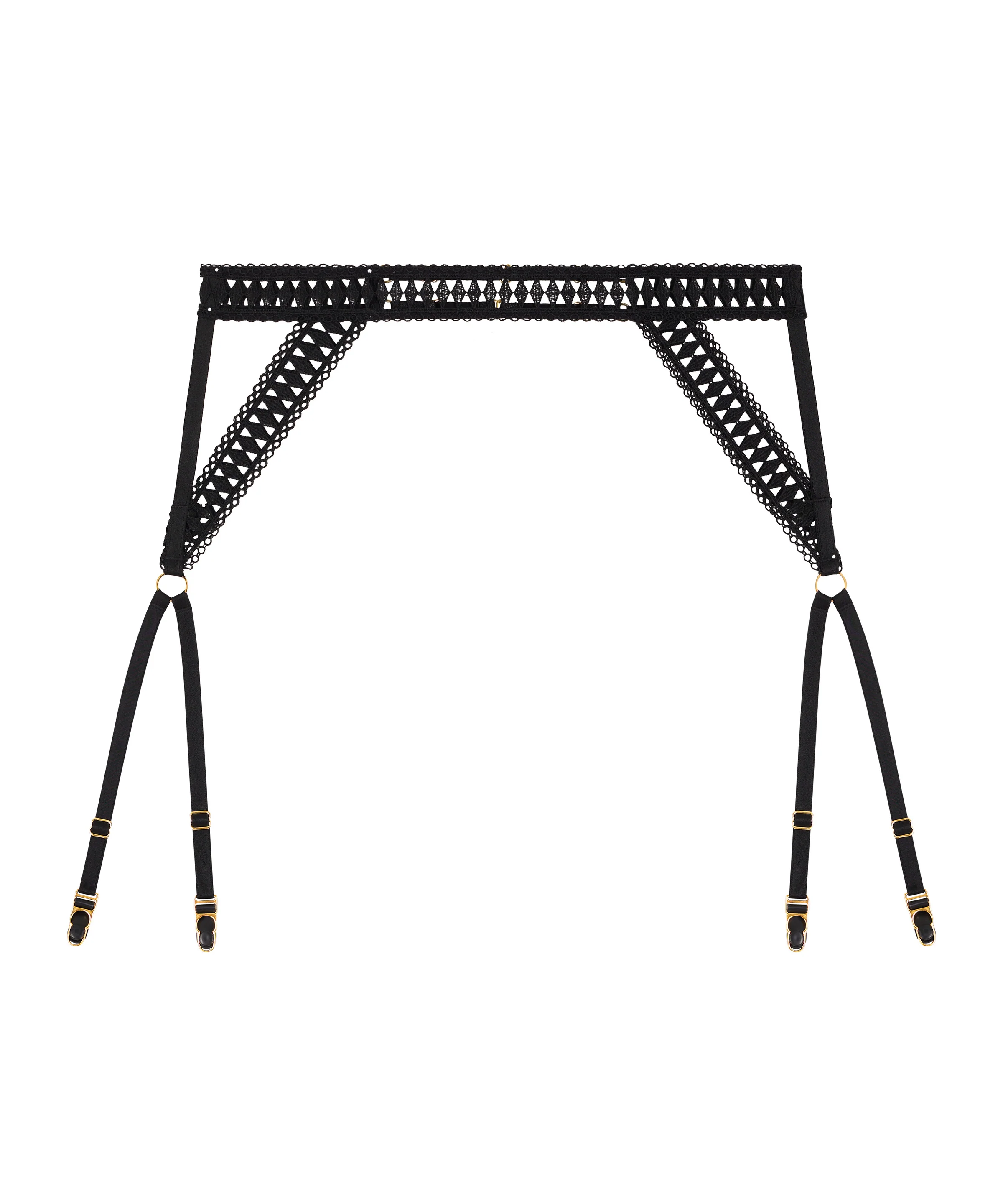 After Hours Porte-jarretelles Black
