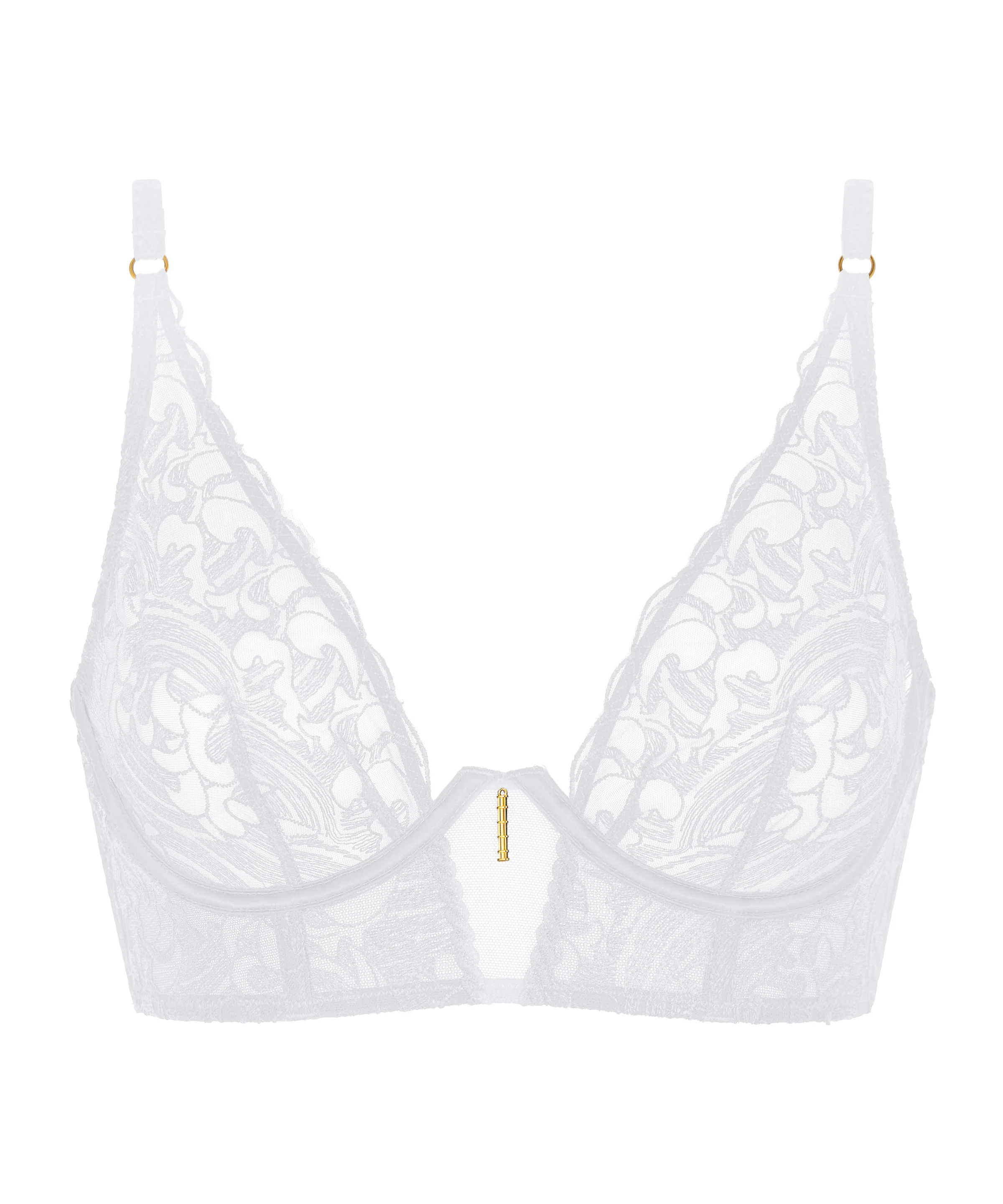 Satin Memories Bustier Artic Blue